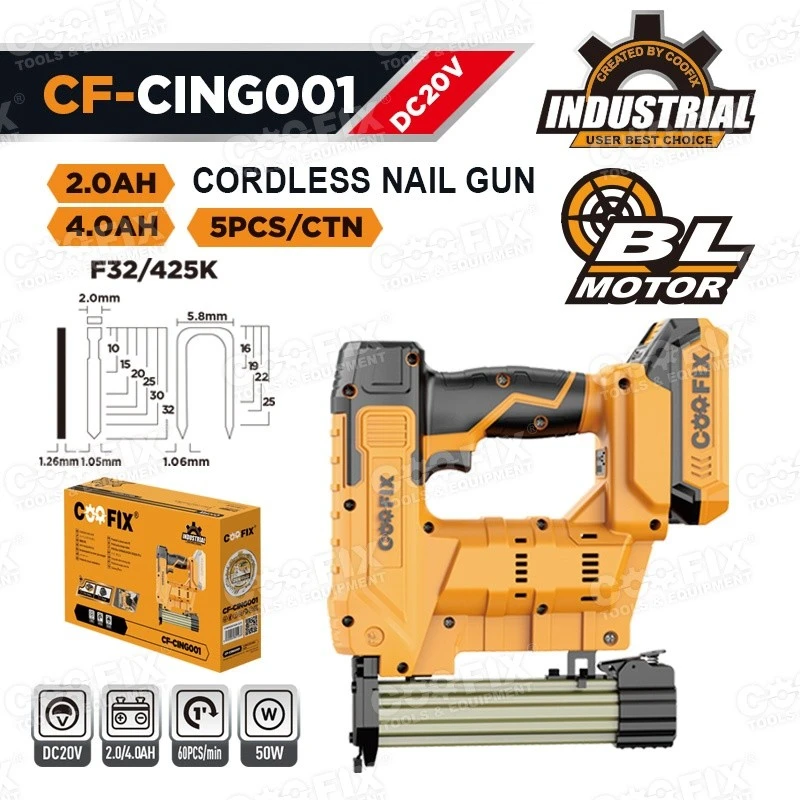 50W CORDLESS NAIL GUN factory